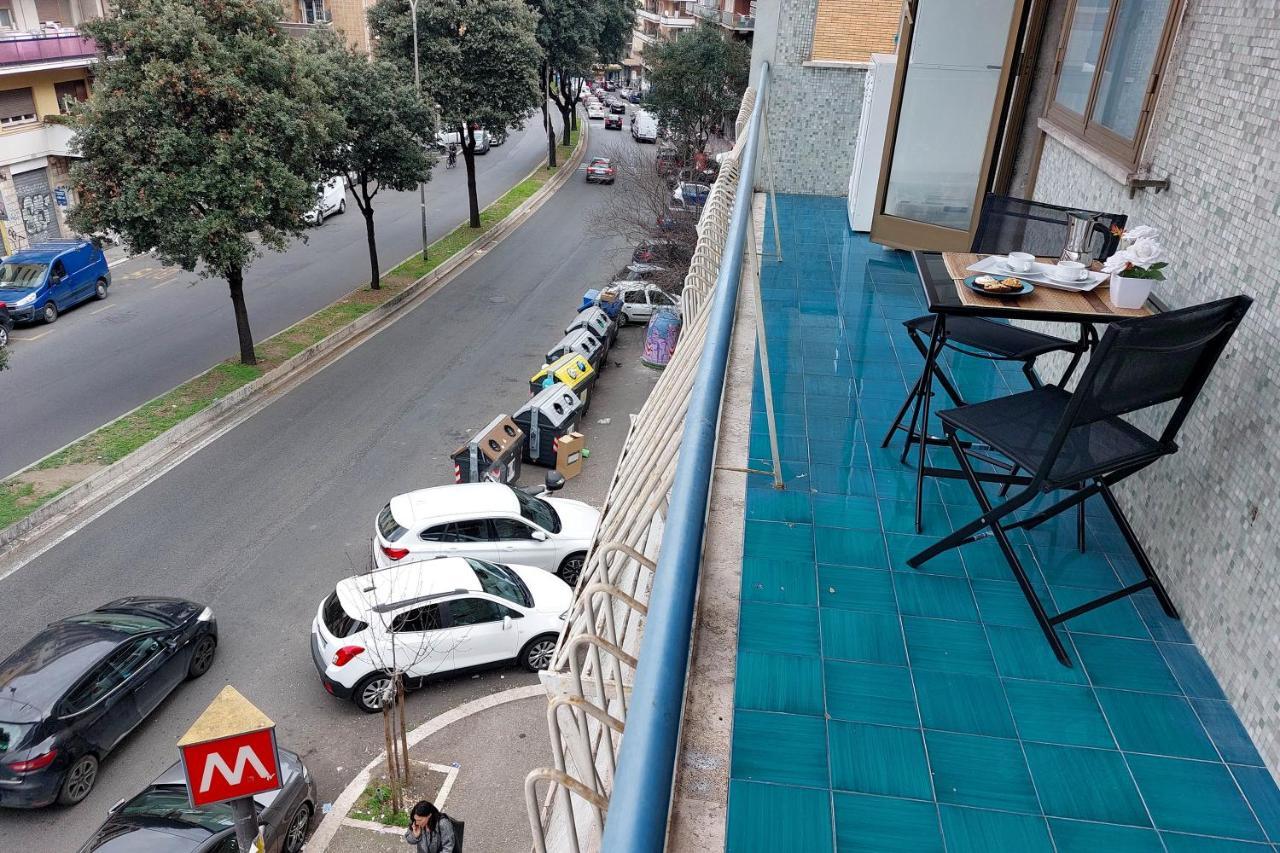 4Bnb - Cozy Albornoz Flat Róma Kültér fotó