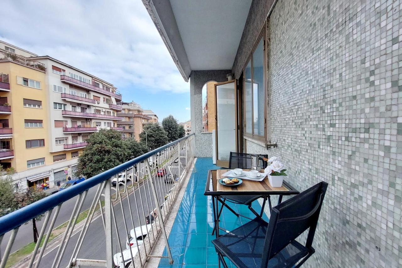 4Bnb - Cozy Albornoz Flat Róma Kültér fotó