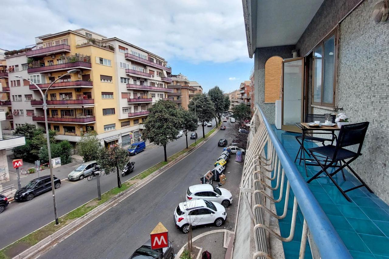 4Bnb - Cozy Albornoz Flat Róma Kültér fotó
