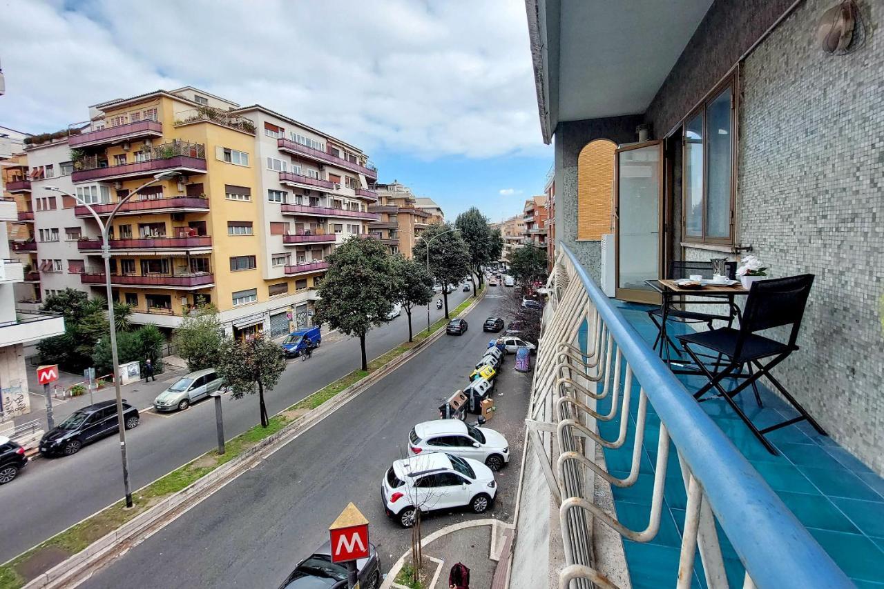 4Bnb - Cozy Albornoz Flat Róma Kültér fotó