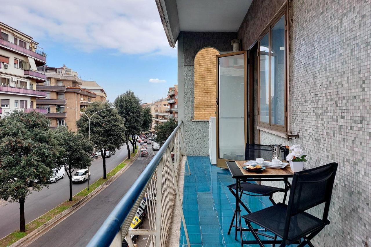 4Bnb - Cozy Albornoz Flat Róma Kültér fotó