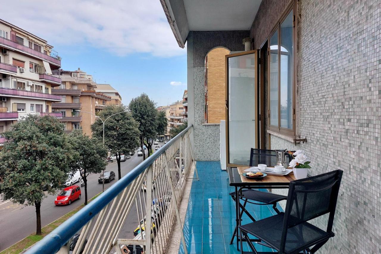 4Bnb - Cozy Albornoz Flat Róma Kültér fotó