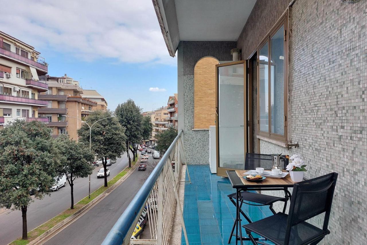 4Bnb - Cozy Albornoz Flat Róma Kültér fotó