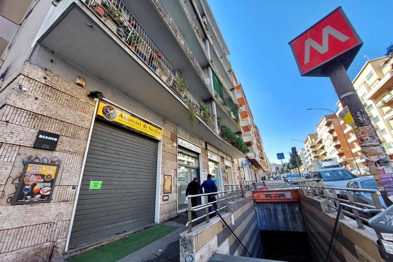 4Bnb - Cozy Albornoz Flat Róma Kültér fotó