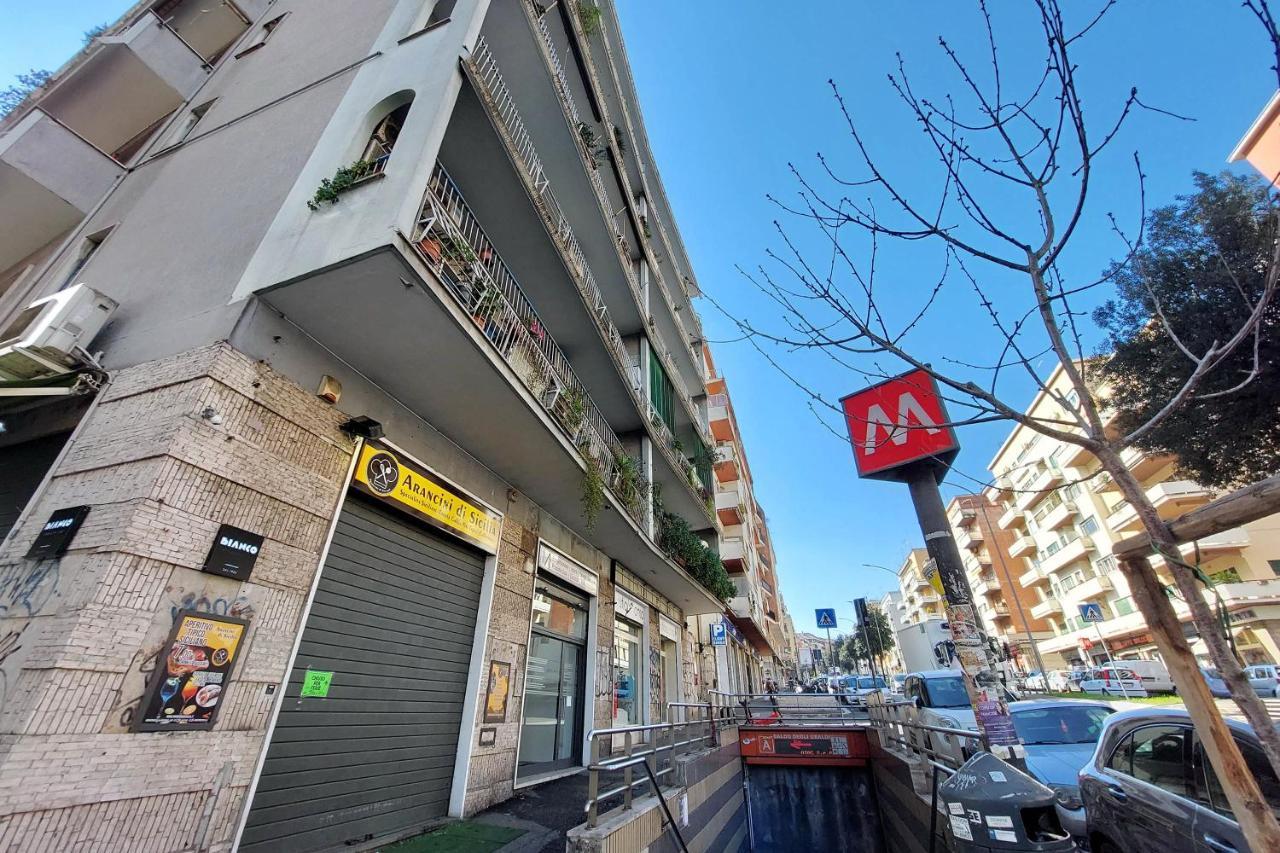 4Bnb - Cozy Albornoz Flat Róma Kültér fotó